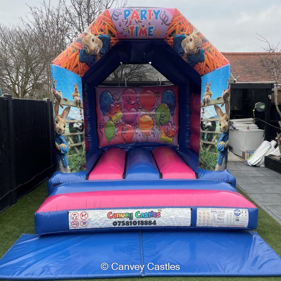 peter rabbit bouncy castle hire