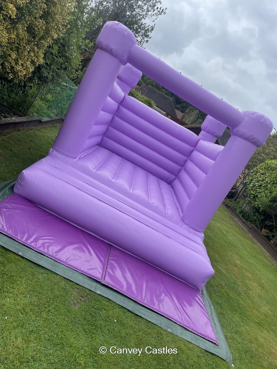 10ft x 13ft Purple Pastel Bouncy Castle Best Bouncy Castle Hire