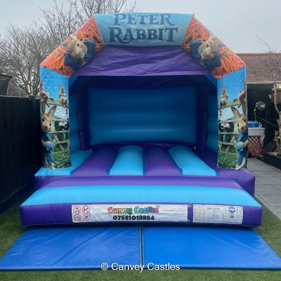 peter rabbit bouncy castle hire