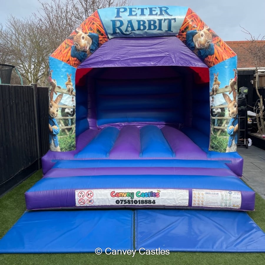 peter rabbit bouncy castle hire