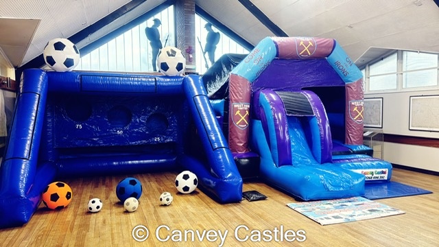 Football Inflatable Package - Bouncy Castle Hire in Essex | Canvey Castles