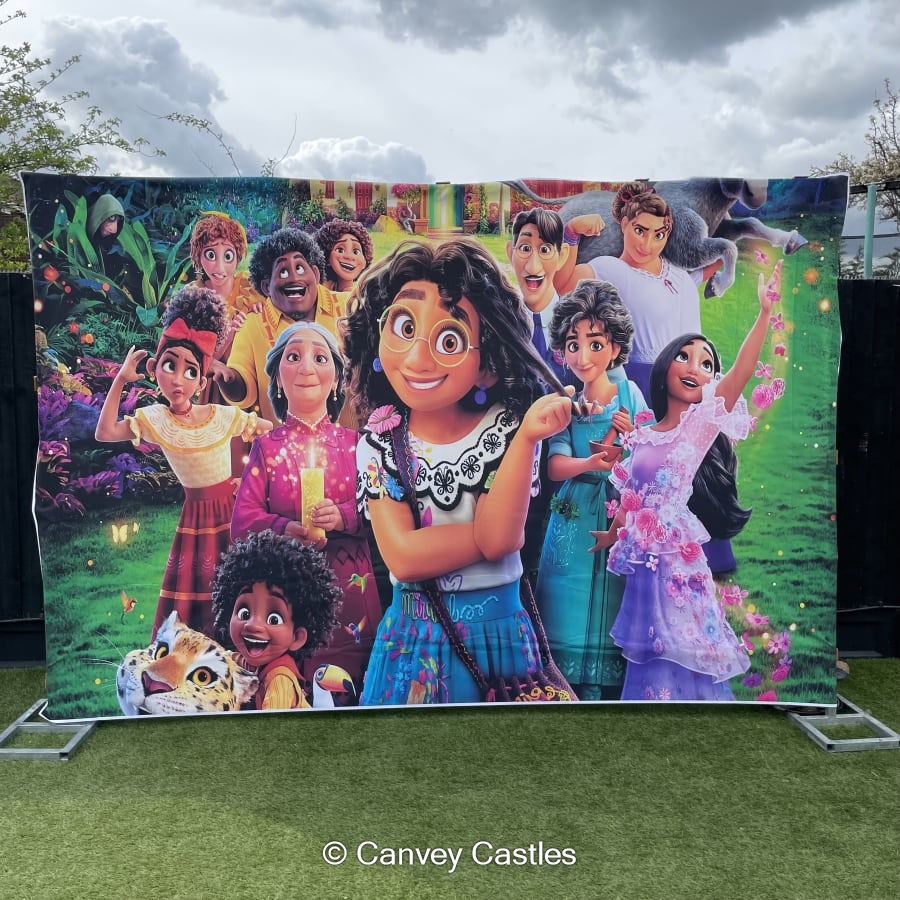 Encanto Backdrop - Bouncy Castle Hire in Essex | Canvey Castles